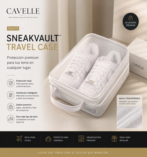 SneakVault™   La Forma Premium de Lavar y Proteger Tus Tenis